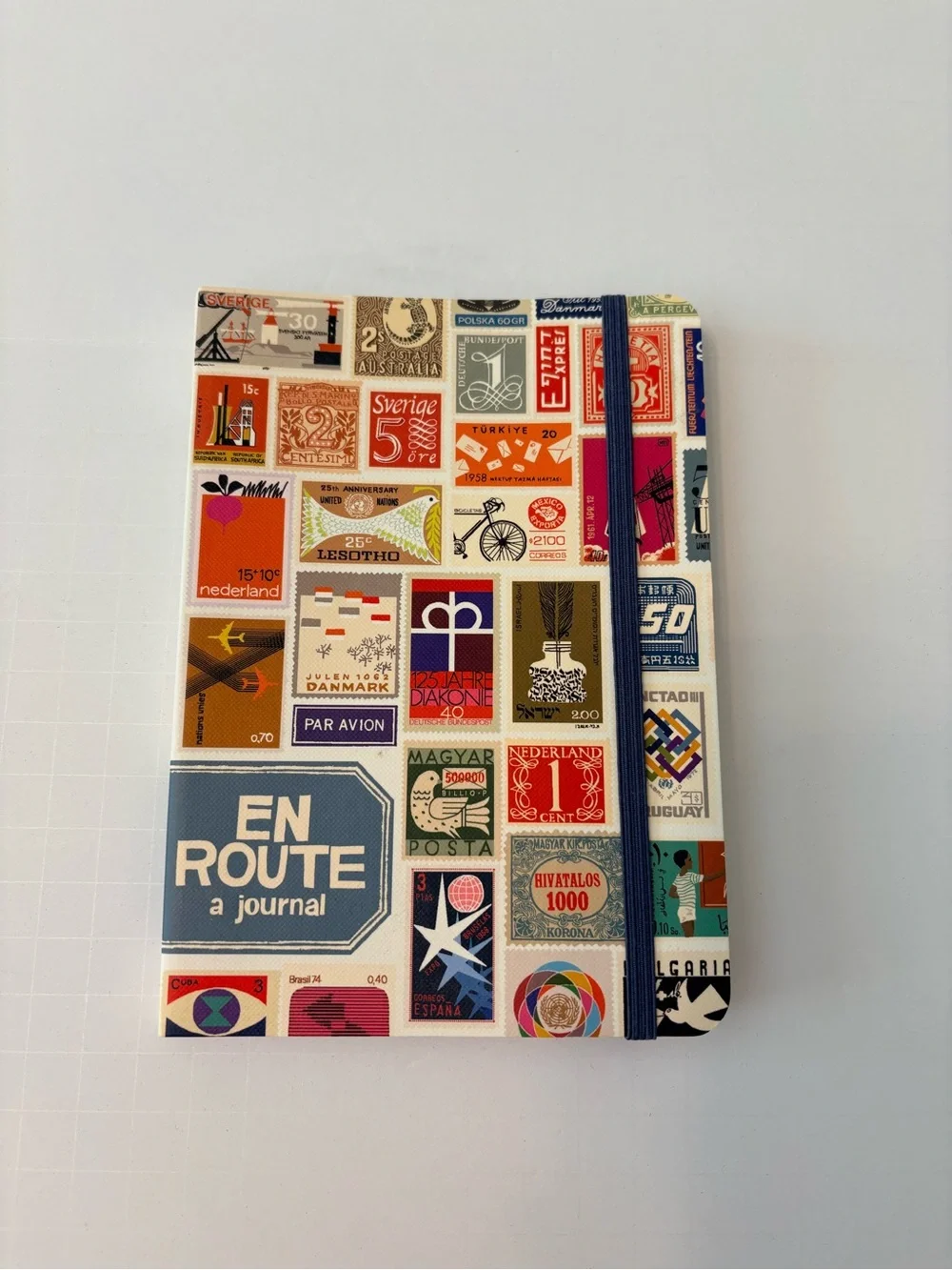 BNWT Anthropologie Stamp Collage Travel Journal